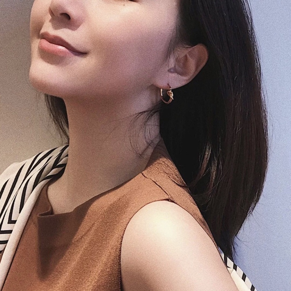 Elegant Gold Hoop Earrings